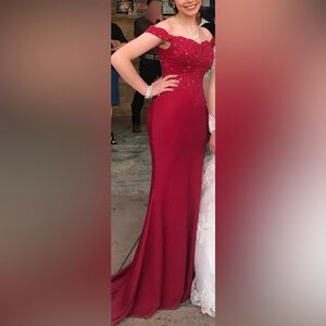🛑SOLD🛑 Red Prom Dress